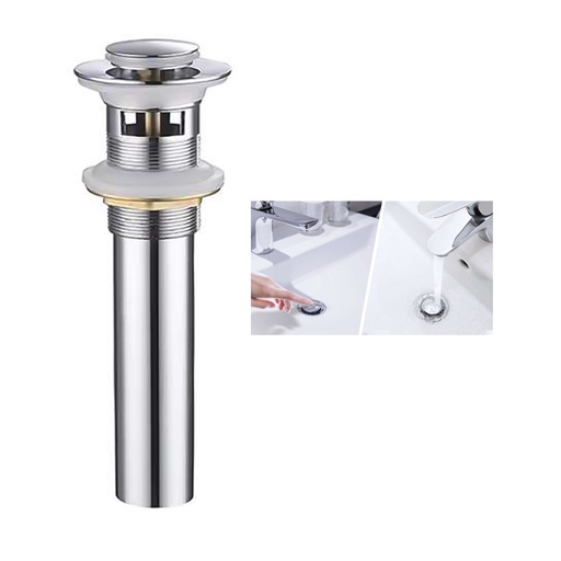 [GB-421] DESAGUE LAVAMANOS DE PUSH CON REBOSADERO