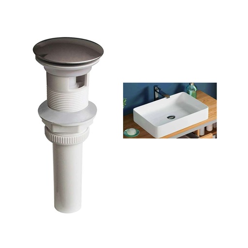 [GB-435] DESAGUE PLASTICO PARA LAVAMANOS