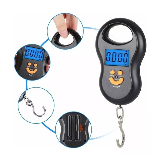[HR-229] BALANZA DIGITAL DE COLGAR