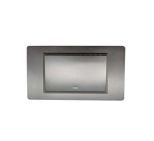 [LD-886] APAGADOR SENCILLO TRIWAY GRIS PLOMO