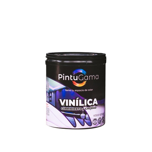 [PG-ACROVINILICA 1] PINTUGAMA GALON TIPO A BLANCO
