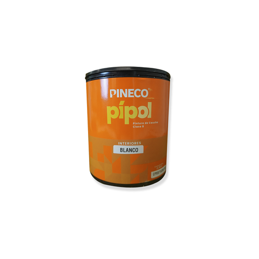 [PINE-14] PINECO PINTURA PIPOL GALON CLASE B MATE BLANCO