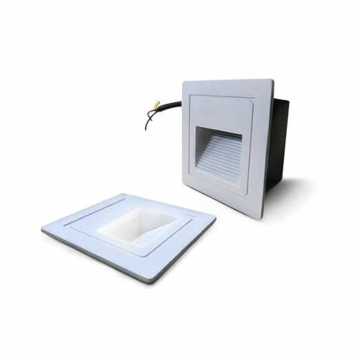 [LD-1368] LAMPARA LED EMPOTRADA P/ ESCALERAS (6W)