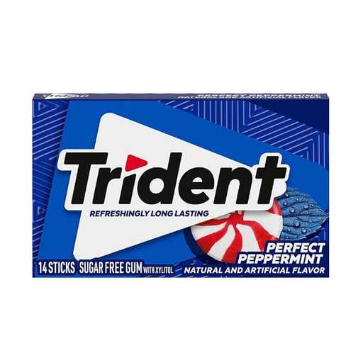 [05519] CHICLE TRIDENT PERFECT PEPPERMINT