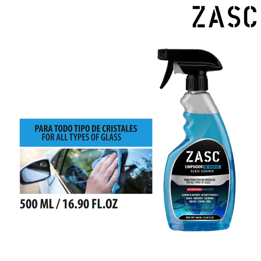 [Z-ZPGC-500] ZASC LIMPIADOR DE VIDRIO 500ML