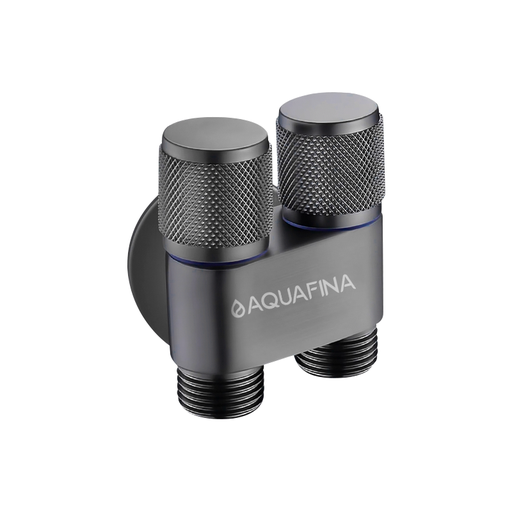 [A-DCV1-2D] AQUAFINA VALVULA DE CONTROL DOBLE GRIS PLOMO