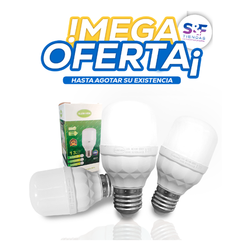 [COMBOLD-1230] COMBO 3 BOMBILLO LED (13W)