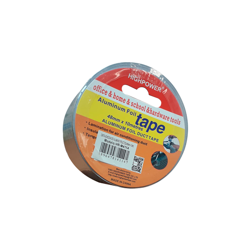 [HR-M4114] HERRA-VEN CINTA ADHESIVA DE ALUMINIO P/DUCTOS 48MMX10MM