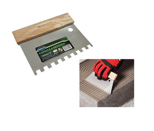 [HR-M5520] HERRA-VEN ESPATULA DENTADA 10"