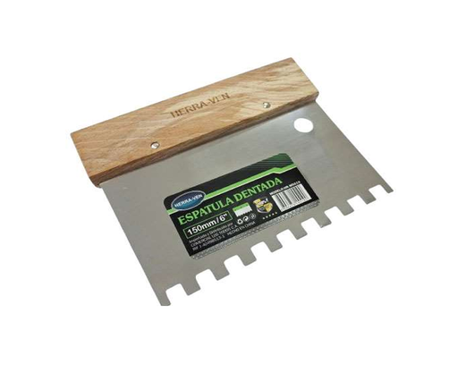 [HR-M5519] HERRA-VEN ESPATULA DENTADA 6"