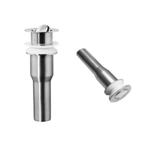 [GB-409] DESAGUE LAVAMANOS ACERO/INOX SIN REBOSADERO