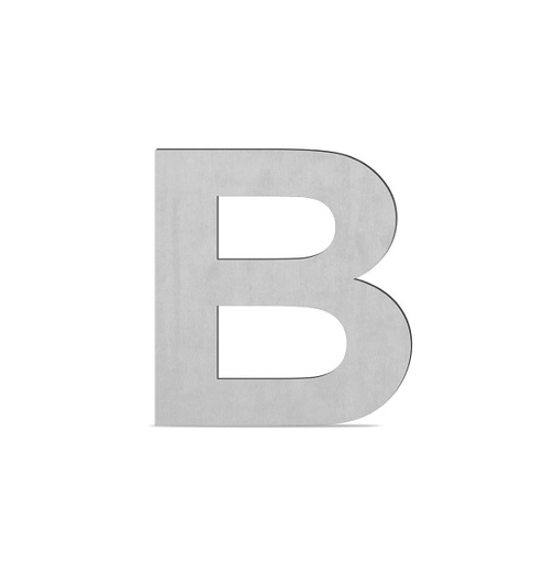 [HR-M5535] LETRA B METALICA
