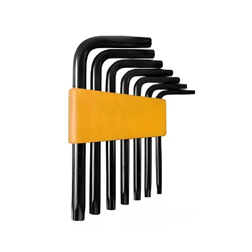 [HR-M5076] SET DE LLAVES TORX 7 PZAS