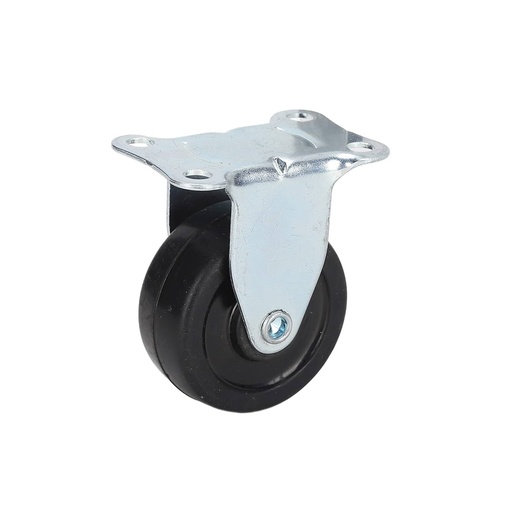 [HR-153] RUEDA INDUSTRIAL CON BASE FIJA 3"