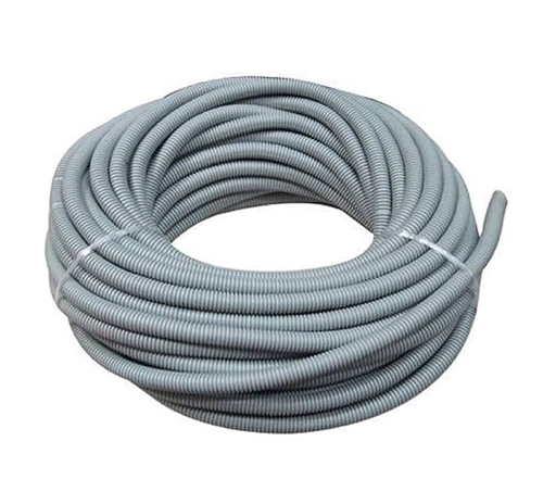 [LD-856] TUBO CORRUGADO DE PVC GRIS 1/2" 30 METROS
