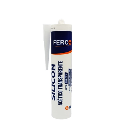[F48-66267] FERCO SILICON TRANSPARENTE 300 ML USO PROFESIONAL