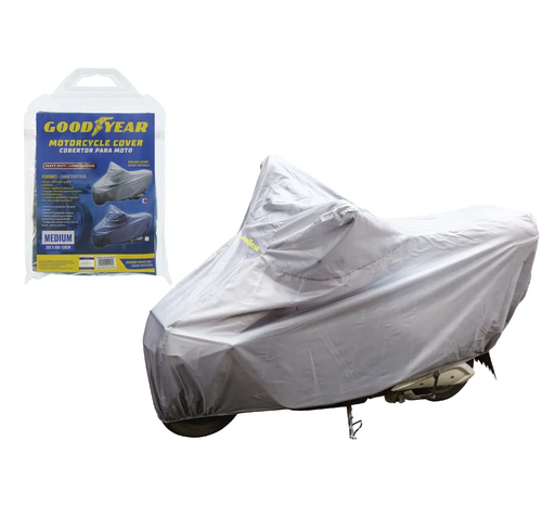 [991-90143308G] GOODYEAR COBERTOR PARA MOTOCICLETA XL 246X104X127CM