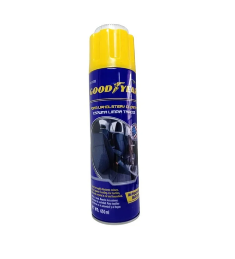 [991-GY002] GOODYEAR LIMPIADOR ESPUMA P/TAPICERIA D/FOAM 650ML