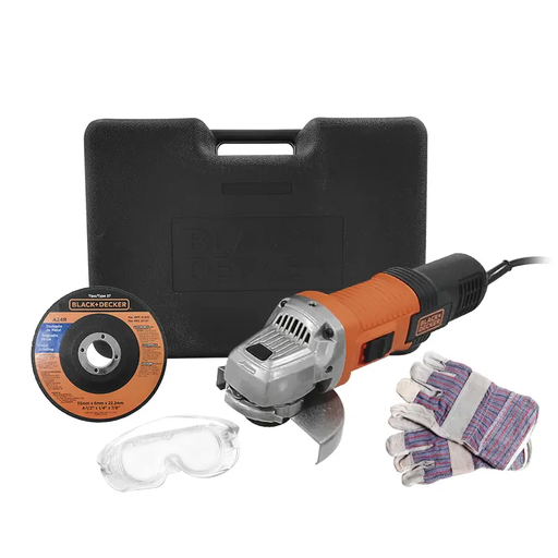 [G720XK-B3] BLACK & DECKER ESMERIL ANGULAR 41/2" (920W) C/ ESTUCHE