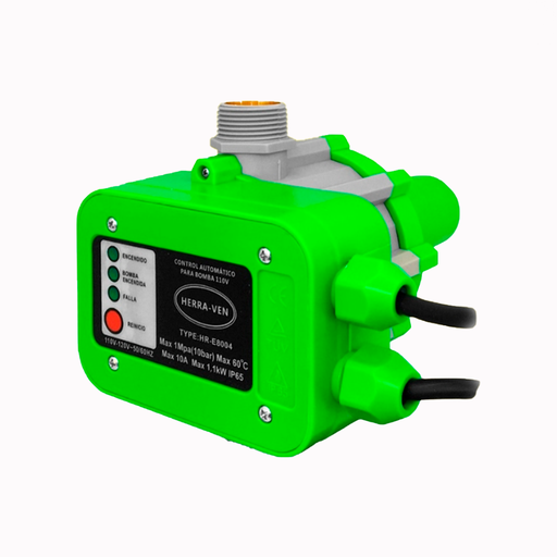 [HR-E8004] CONTROL AUTOMATICO PARA BOMBA 110V