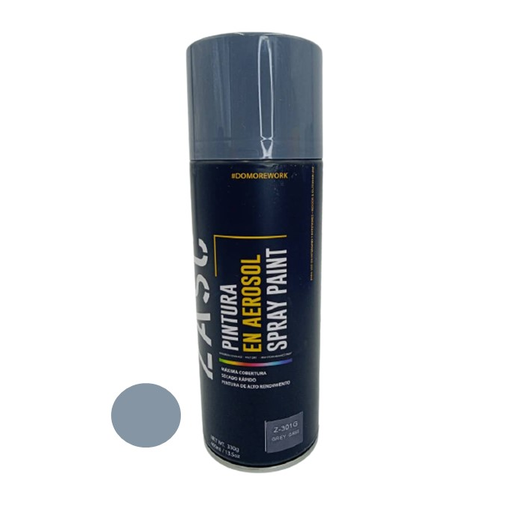 [Z-SP301G] ZASC PINTURA SPRAY GRIS 400ML