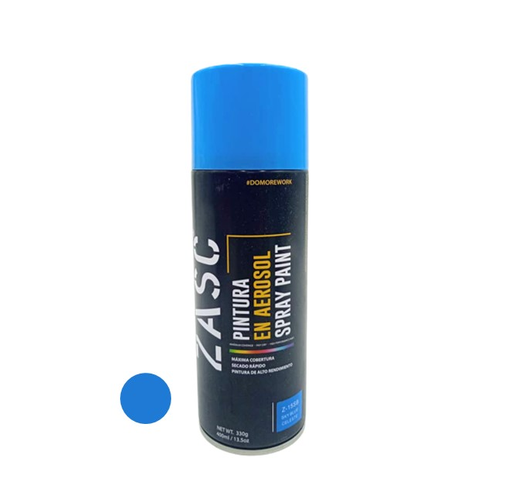 [Z-SP15SB-1] ZASC PINTURA SPRAY AZUL CELESTE 400ML