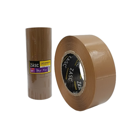 [Z-PT50X100-BR] ZASC CINTA PARA EMBALAR 45MM X 100YDS MARRON