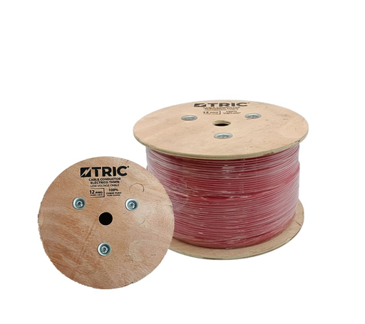 [T-THWNC-12-500M-RD] FERCO CABLE THWN N°12 ROJO (COBRE 100%)