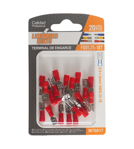 [M76017] LIGHTNING BOLTS TERMINALES