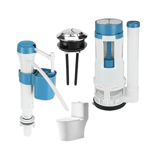 [GB-853] SALUD-VEN HERRAJE DOBLE DESCARGA COMPL BOTON SUPERIOR