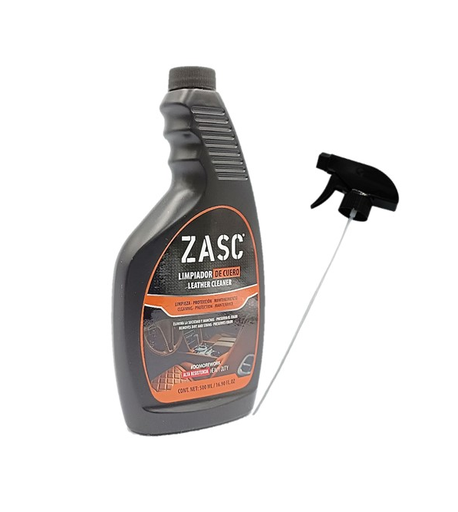 [Z-ZPLC-500] ZASC LIMPIADOR DE CUERO C/ATOMIZADOR 500ml