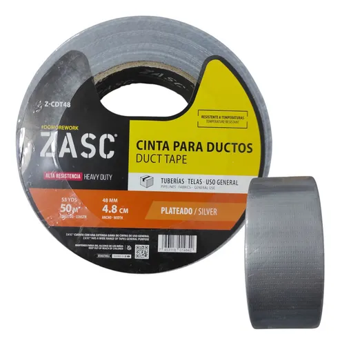 [Z-CDT48] ZASC CINTA GRIS PARA DUCTOS 48X50MM