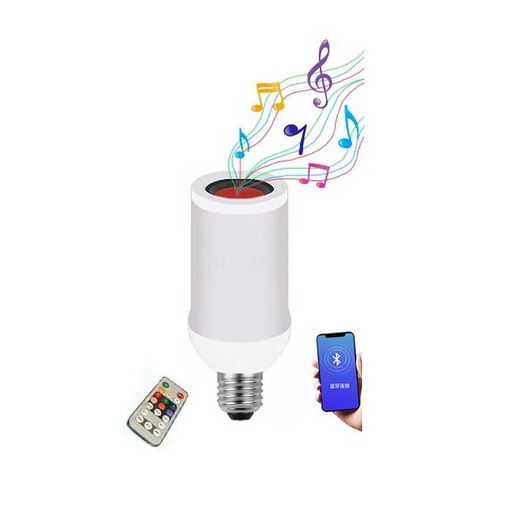 [LD-1065] BOMBILLO LED RGB BULBO C/BLUETOOTH (9W)